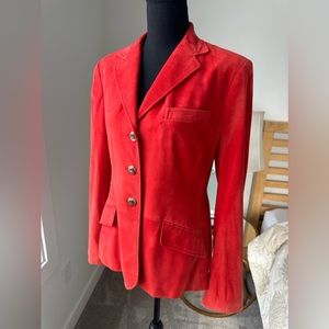 Ralph Lauren Suede Blazer NWT